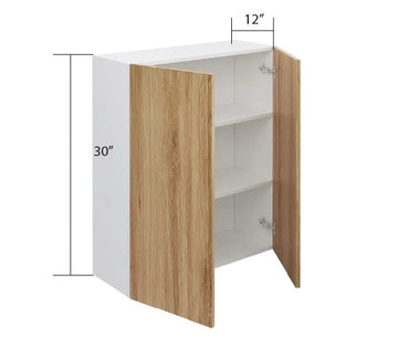 Upper Wall Cabinet 30" Height (2 Doors)