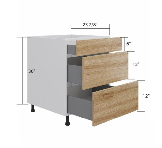 Base - Cabinet (3 Drawers )