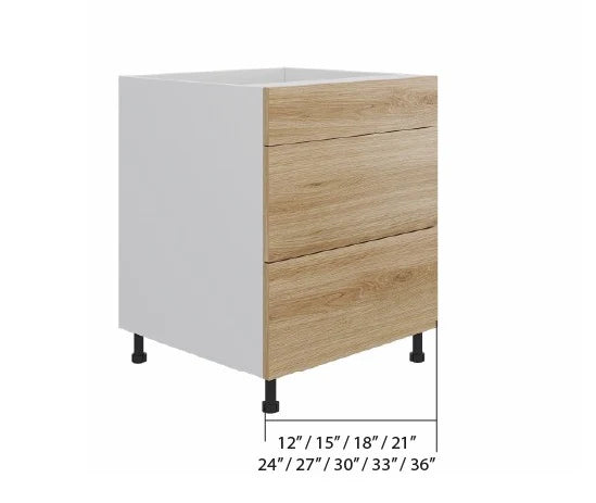 Base - Cabinet (3 Drawers )