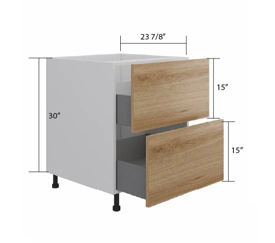 Base - Cabinet (2 Drawers )